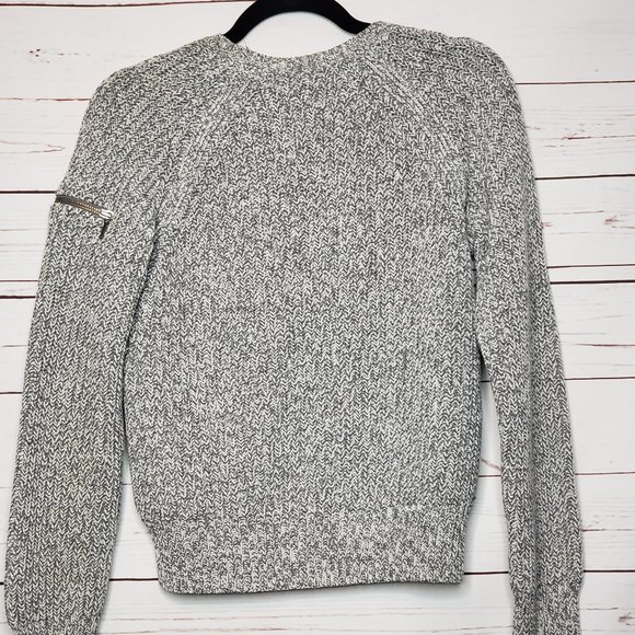 Tommy Hilfiger Jeans Gray Crew Neck Ribbed Sweater - Picture 9 of 9